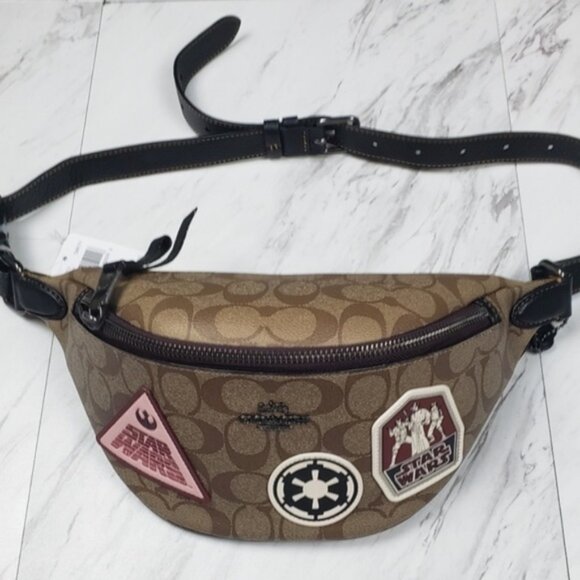 Coach x Star Wars Fanny Pack‎ with Patches  NWT - Picture 2 of 6